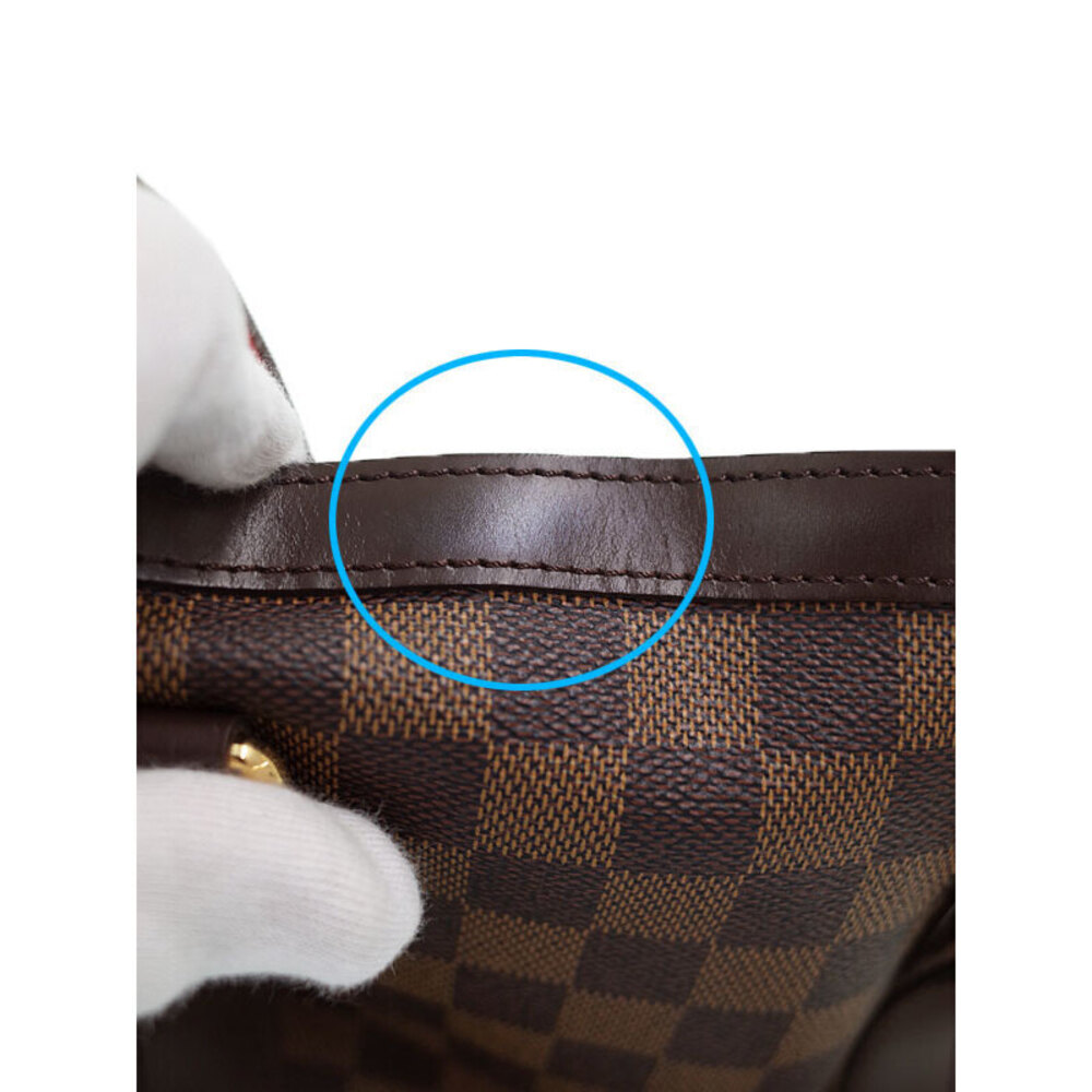 Louis Vuitton Damier Ebene Brown Hampstead Tote Bag - Picture 6 of 8